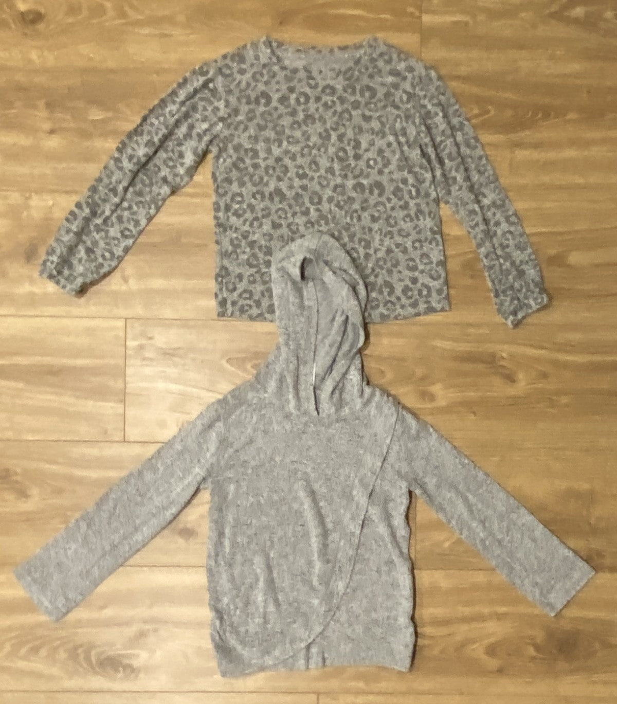 Seller #100 Girls Size 6/6X Gray Soft Long Sleeve Bundle
