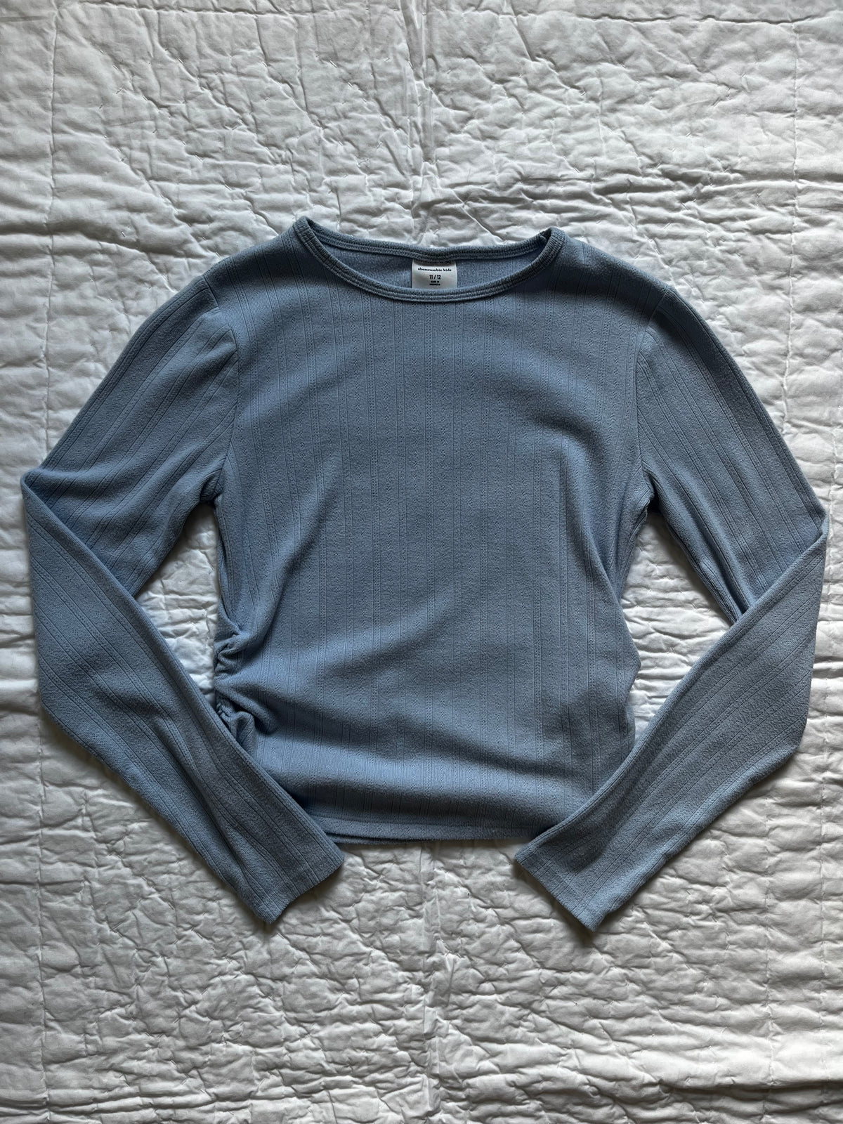 Seller #165 Girls Abercrombie Kids Blue Shirt Size 11-12
