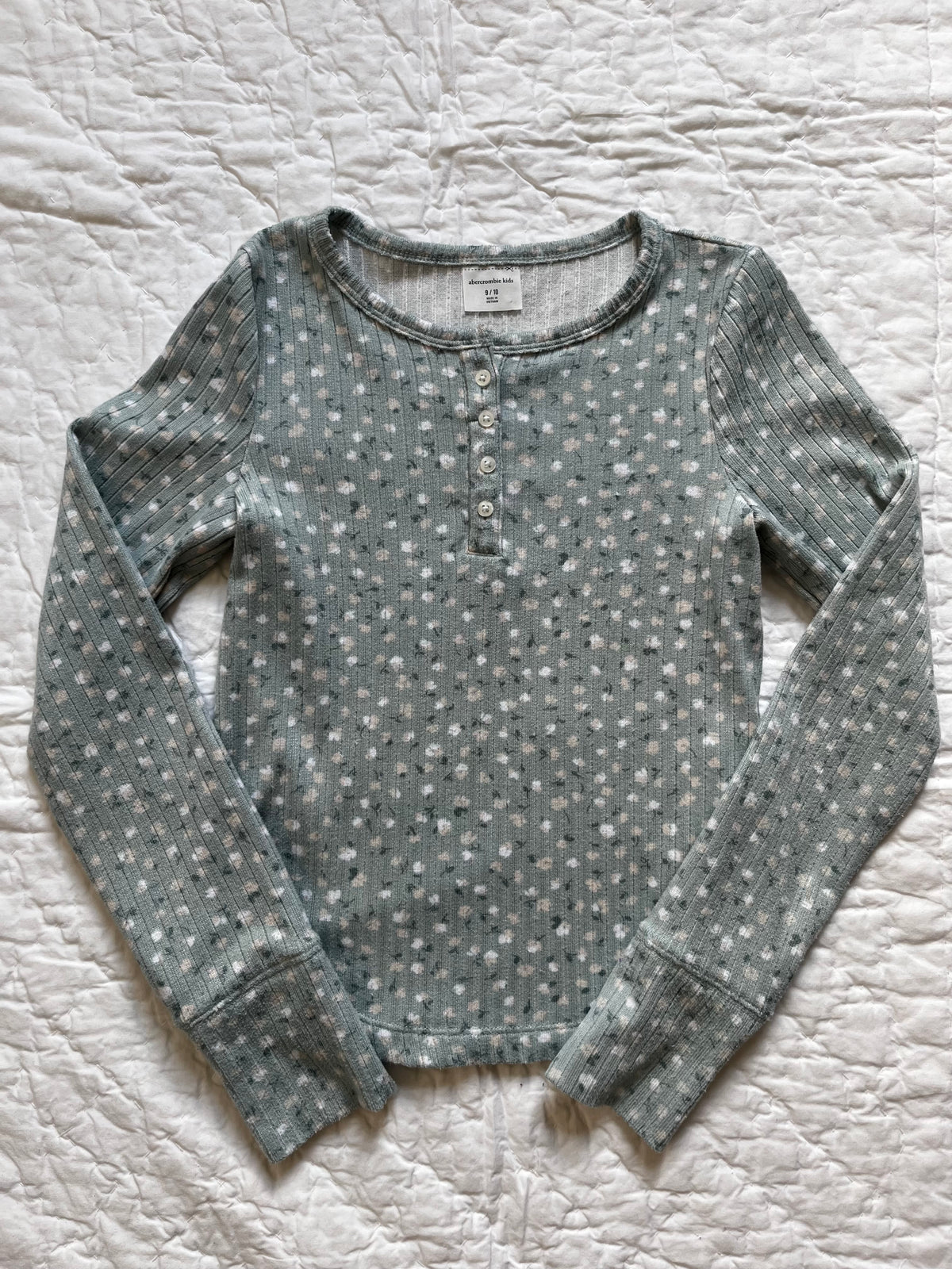 Seller #165 Girls Abercrombie Kids Floral Shirt Size 9-10