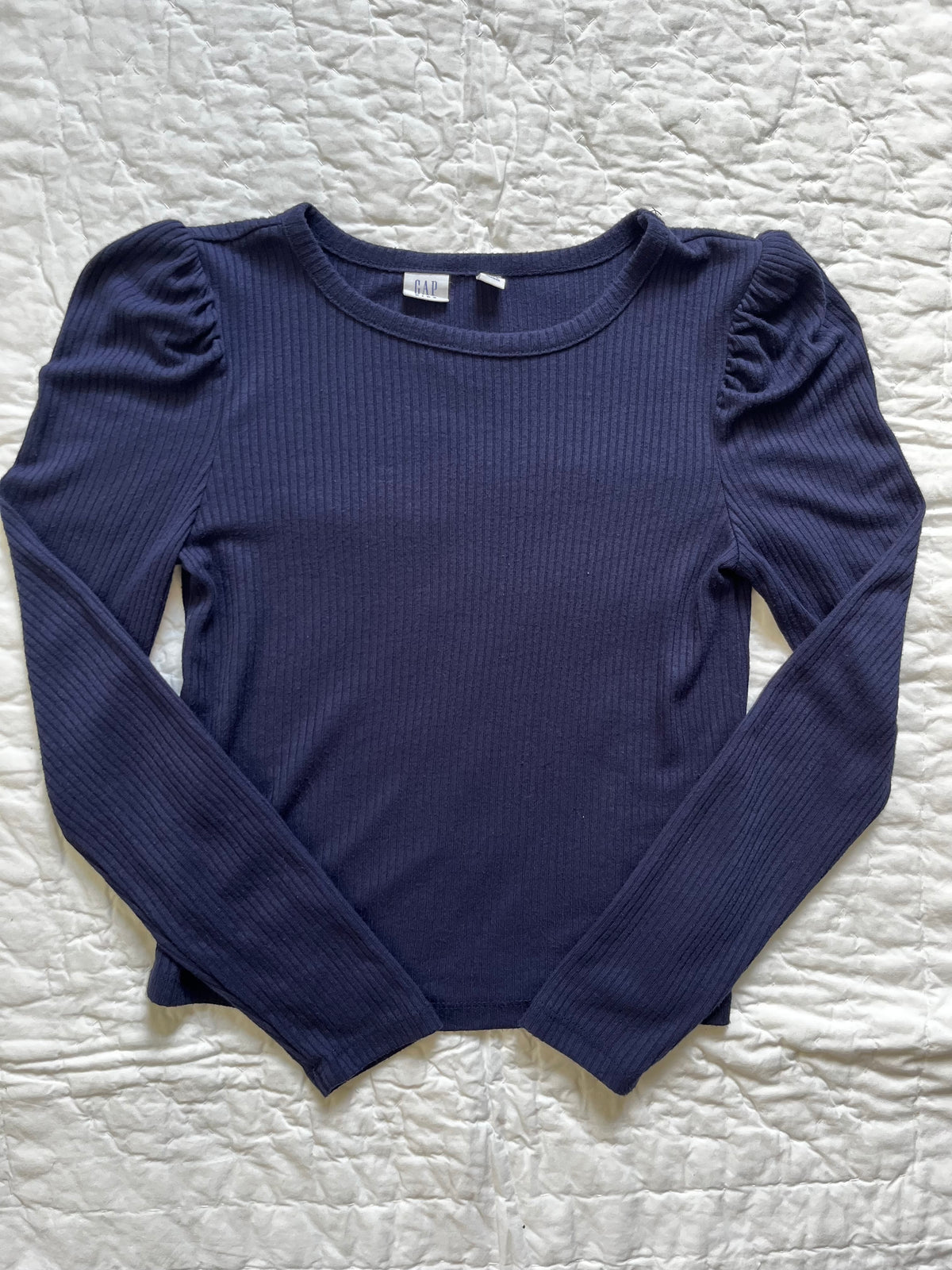 Seller #165 Girls Gap Kids Navy Shirt Size L (10)