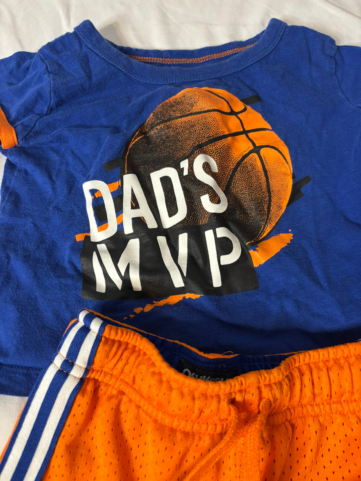 #90: OSHKOSH Baby Basketball Outfit Set (Size 9 Months)