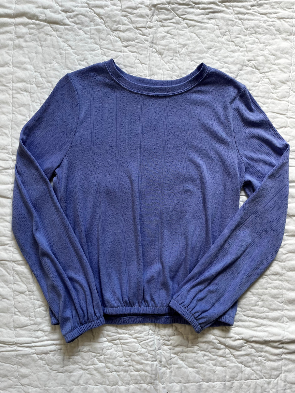 Seller #165 Girls Cat & Jack Periwinkle Shirt Size L (10-12)