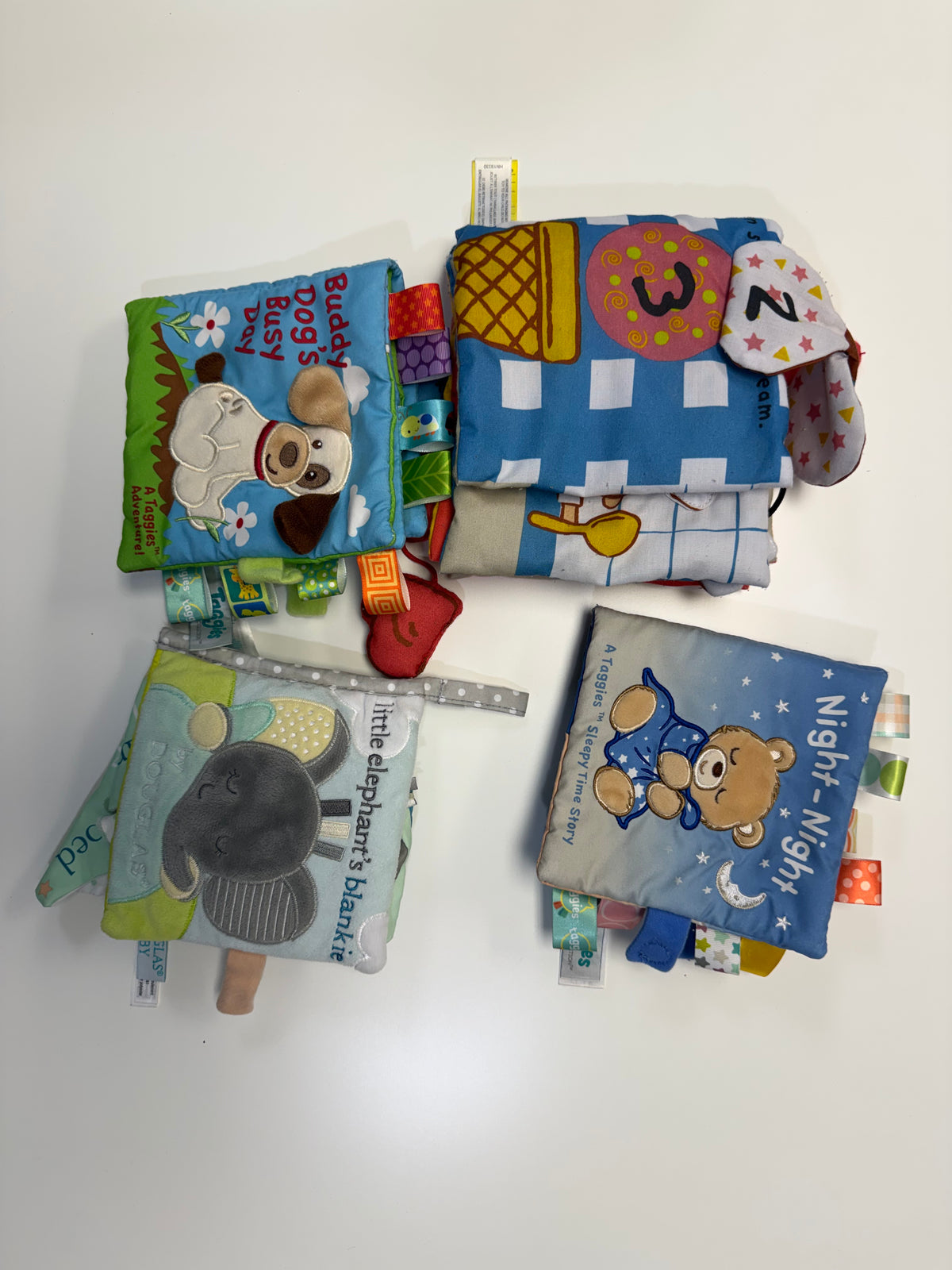 #110 Soft Baby Books Sensory Crinkle Bundle