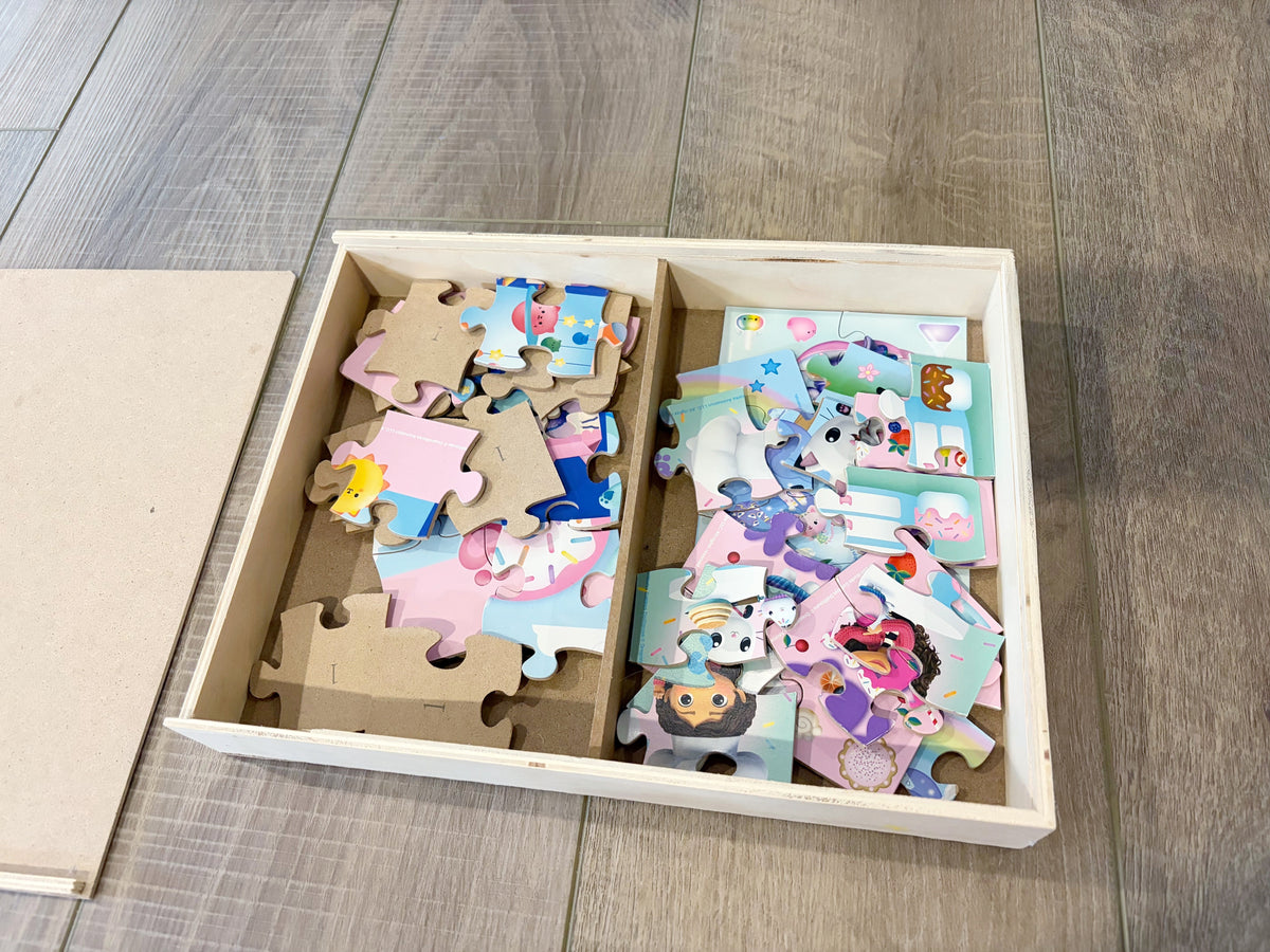 #96 | 4 Small Gabby’s Dollhouse Puzzles