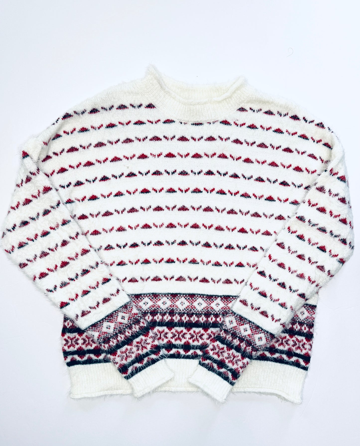 Seller 89 Women's Copper Key Size Medium Festive Holiday Sweater EUC