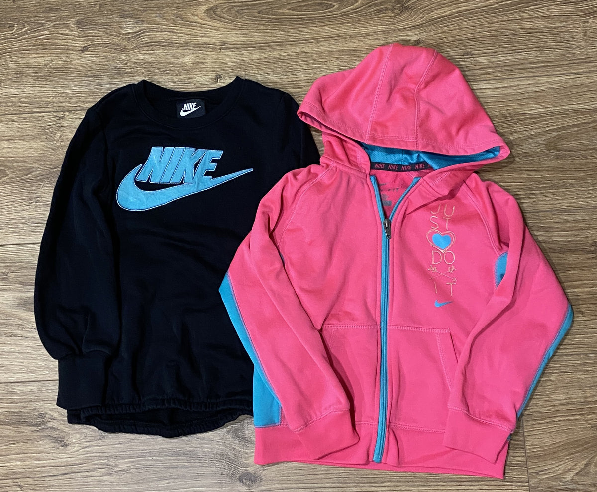 Seller #100 Size 6X Girls Nike Sweatshirt/Zip Up Bundle