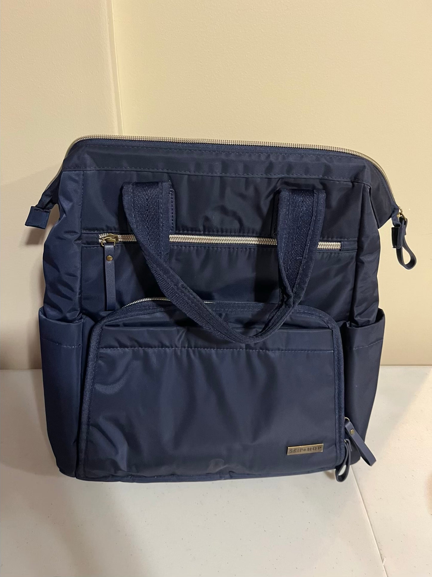 Seller #28 - Navy Skip Hop Diaper Bag - NWOT