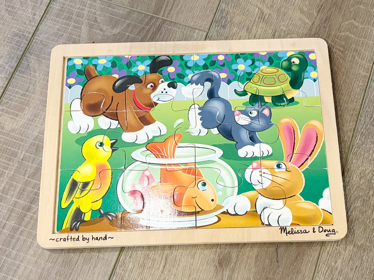 #96 | Melissa & Doug Wooden Puzzle