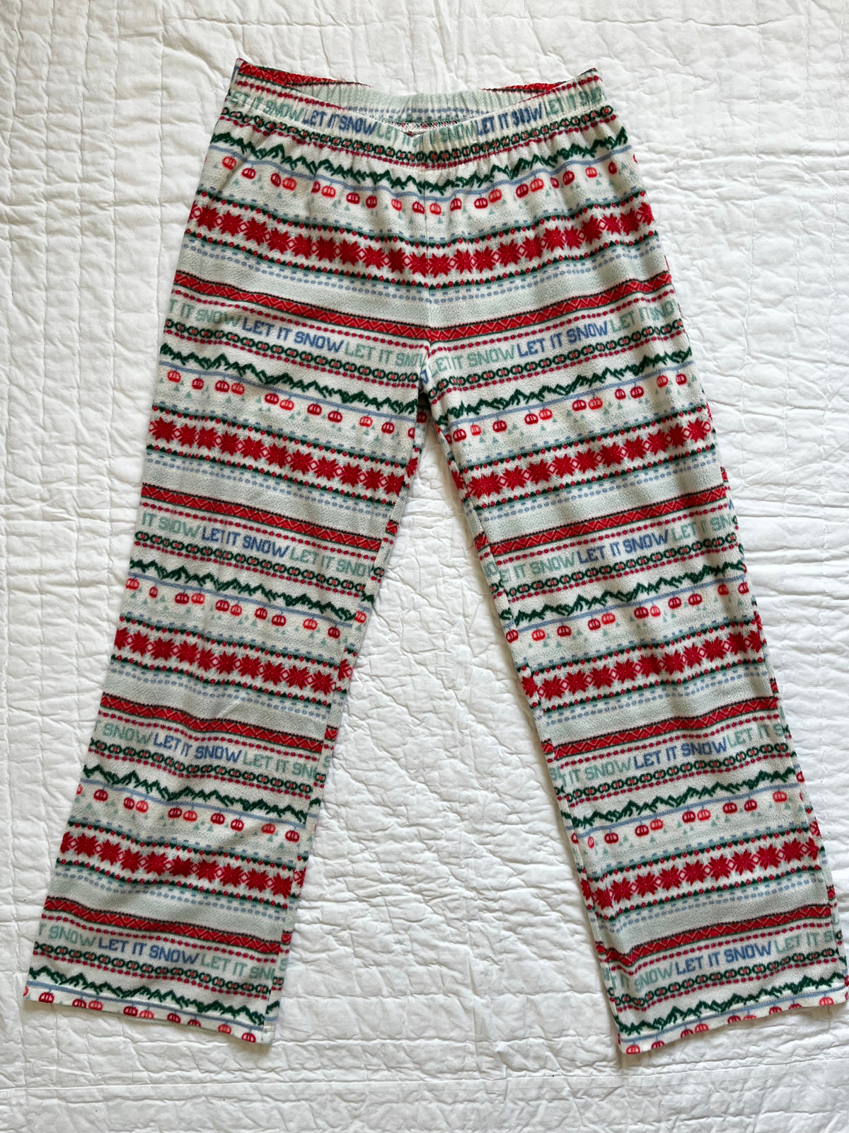 Seller #165 Girls Wondershop Fleece Holiday Pants Size XL (14)