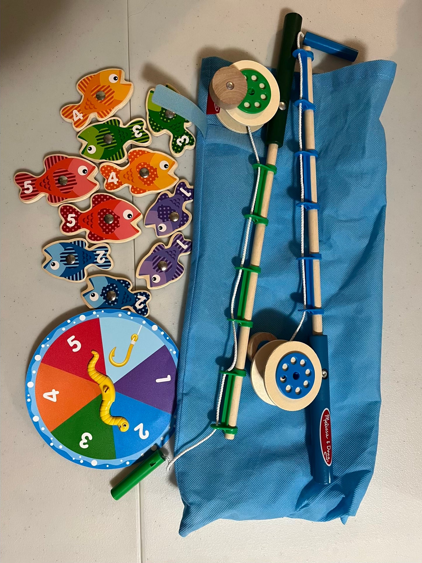 Seller #28 - Melissa and Doug Fishing Toy - EUC