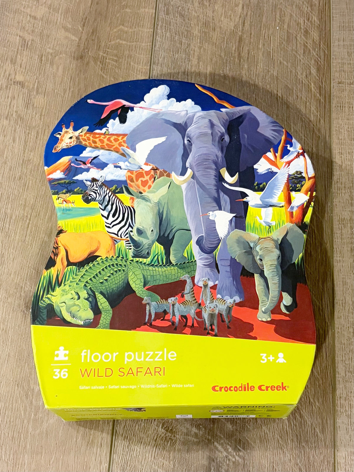 #96 | Wild Safari Animal Floor Puzzle