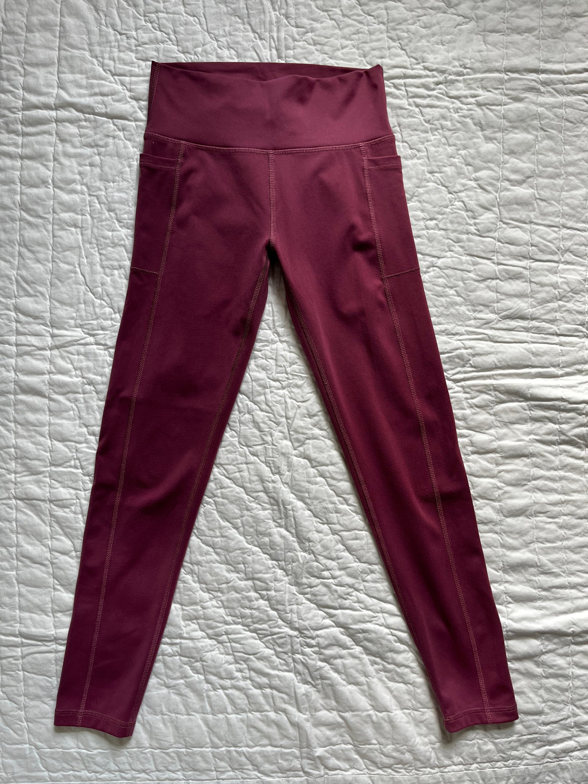 Seller #165 Girls DSG leggings Size M (10-12)- Maroon