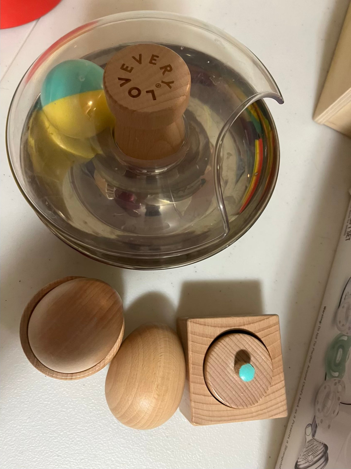 Seller #28 - Lovevery Ball Set and Pincher Toy - EUC