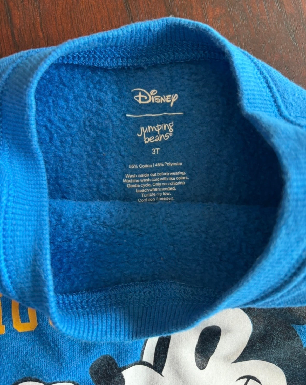 #44 Boys 3T Mickey Sweatshirt Jumping Beans