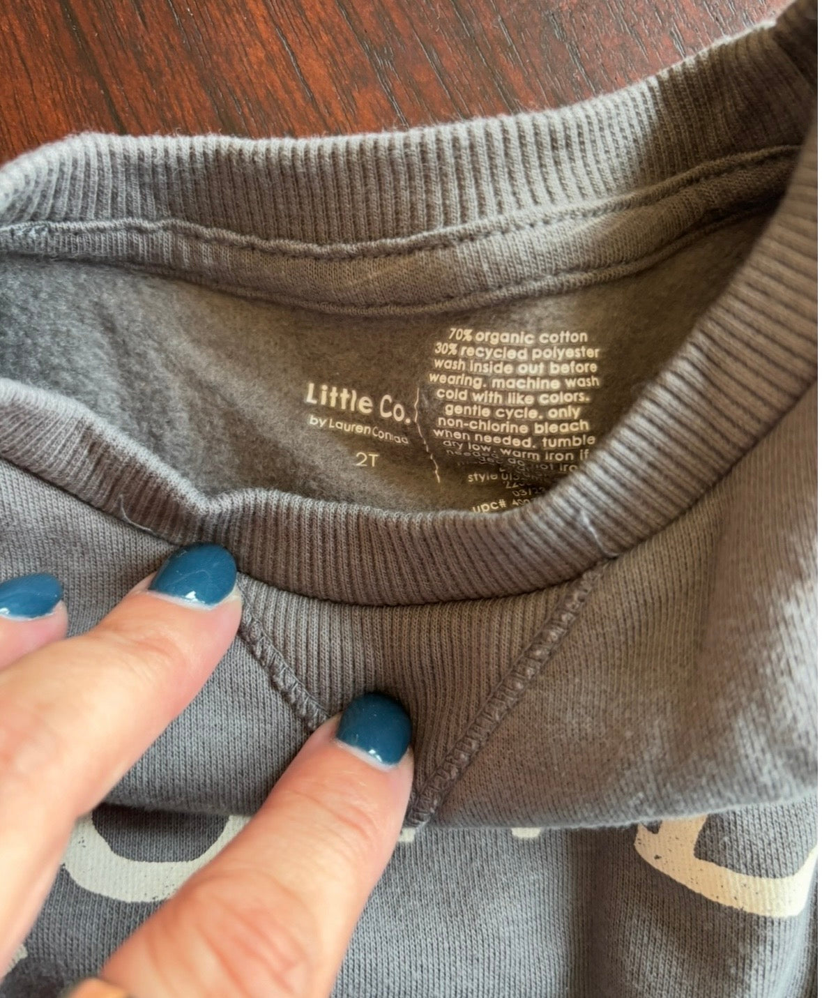 #44 Little Co. Howdy sweatshirt size 2T