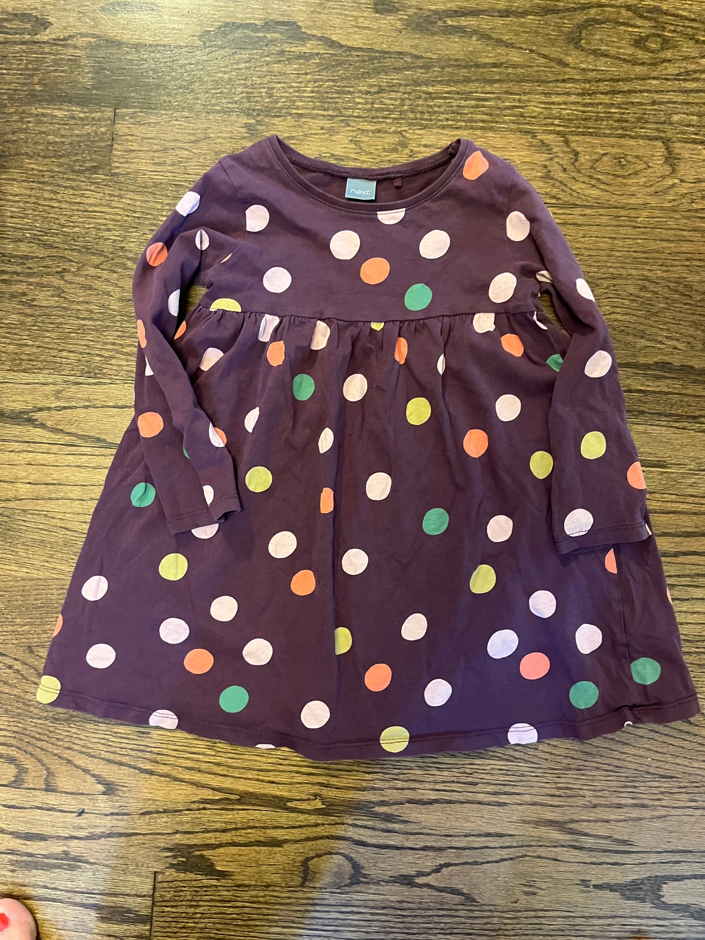 #67 Next Polka Dot Dress 3/4