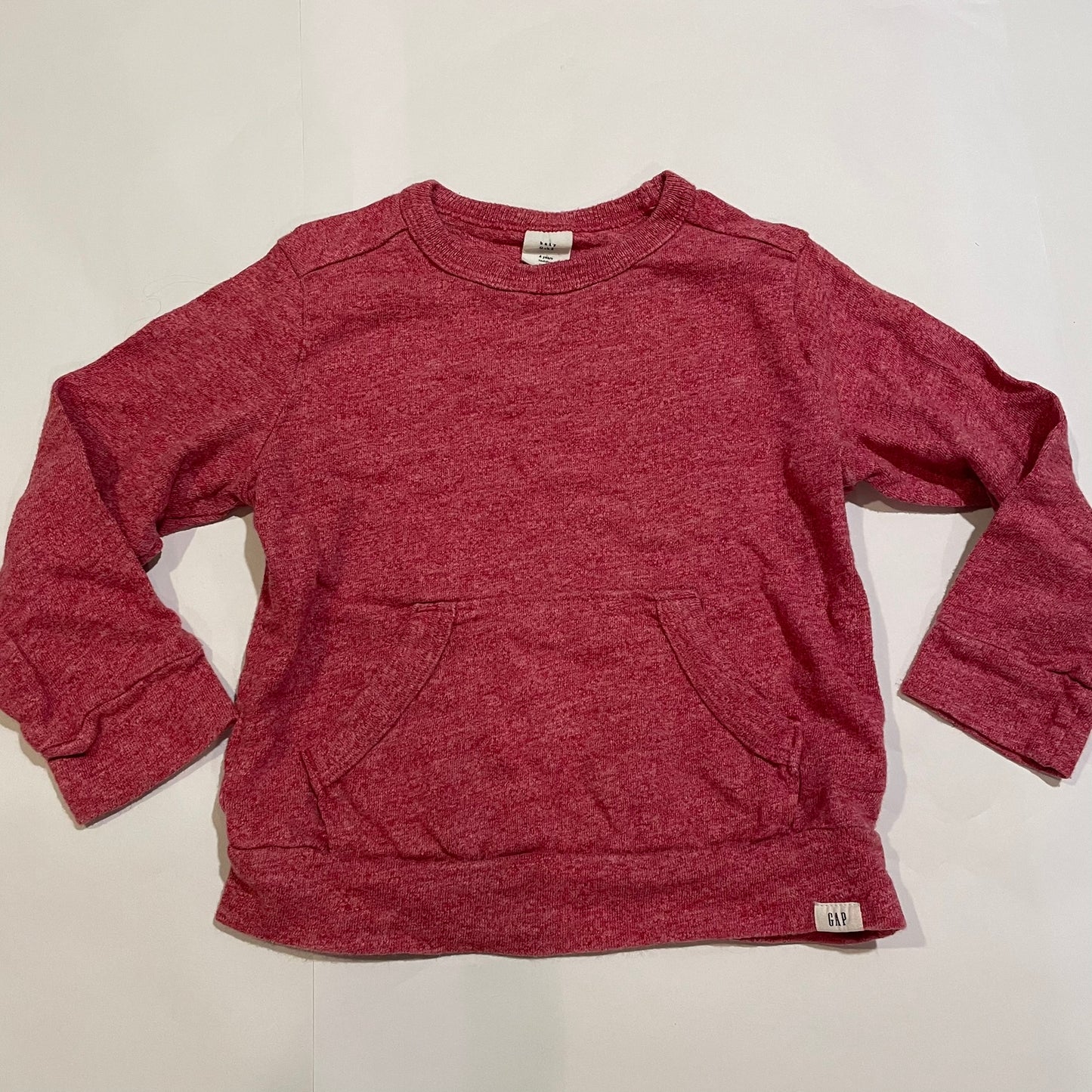 #126 Boys Gap 4T Red Sweater GUC