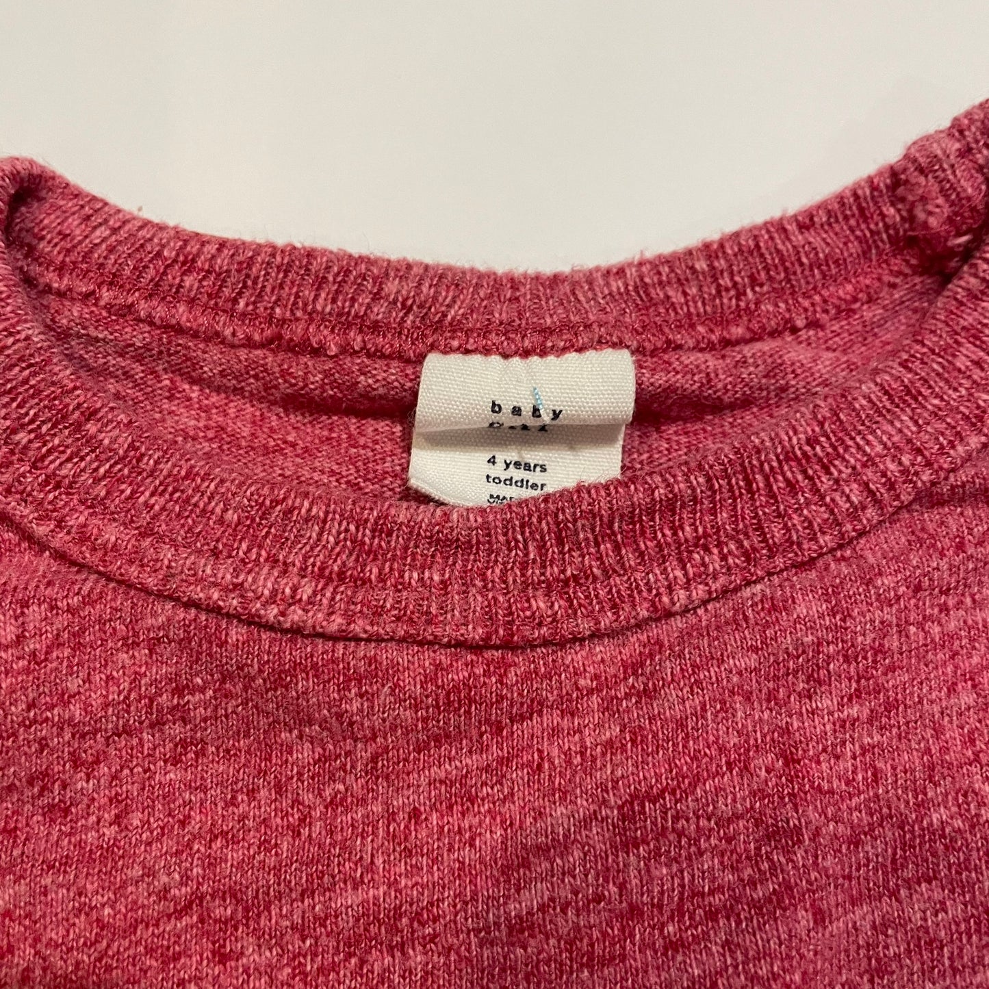 #126 Boys Gap 4T Red Sweater GUC