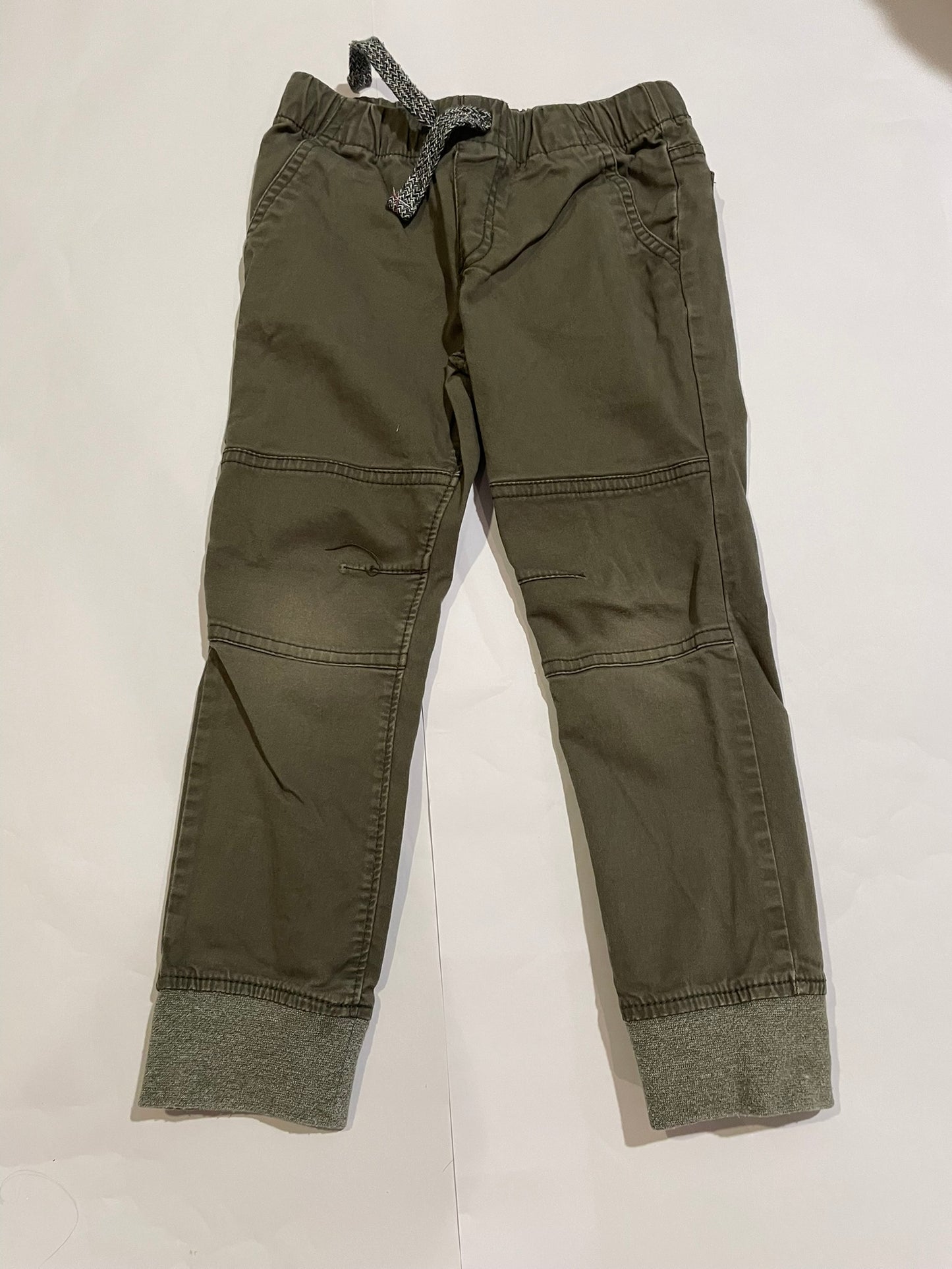 #126 Boys Cat & Jack 4T Green Pants GUC