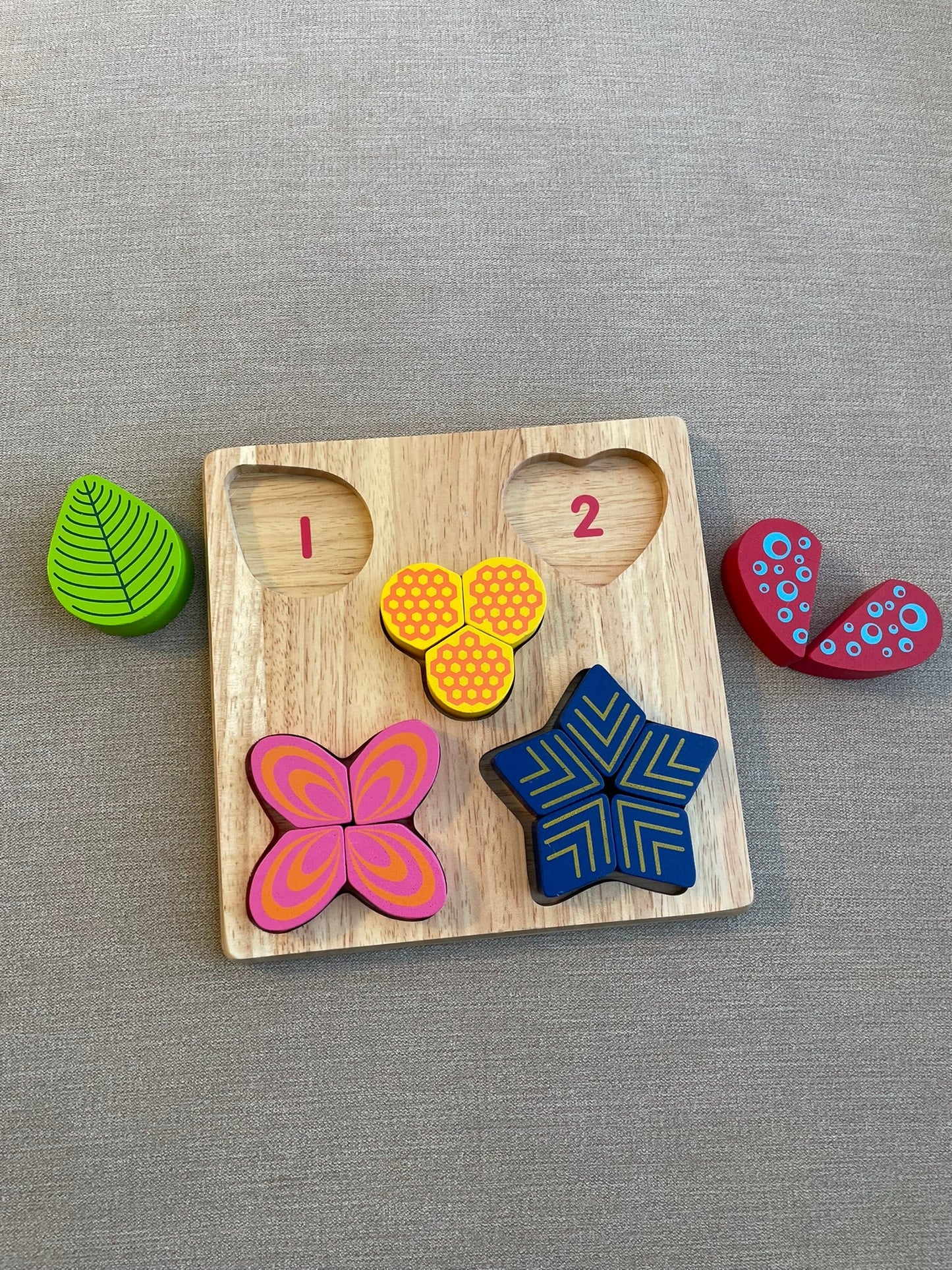 Seller #12 Lakeshore Learning | I Can Count Puzzle Board | Wood
