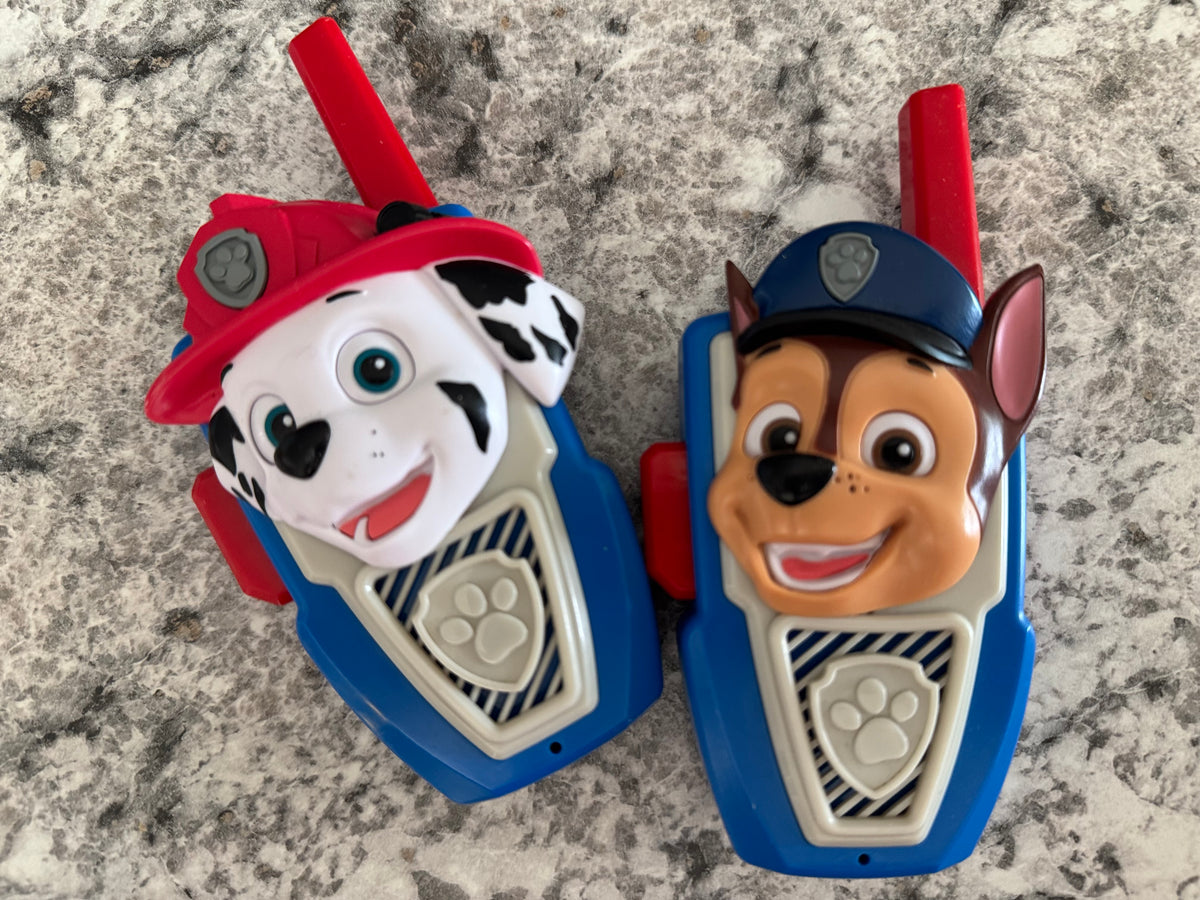#107 Paw Patrol Walkie Talkies