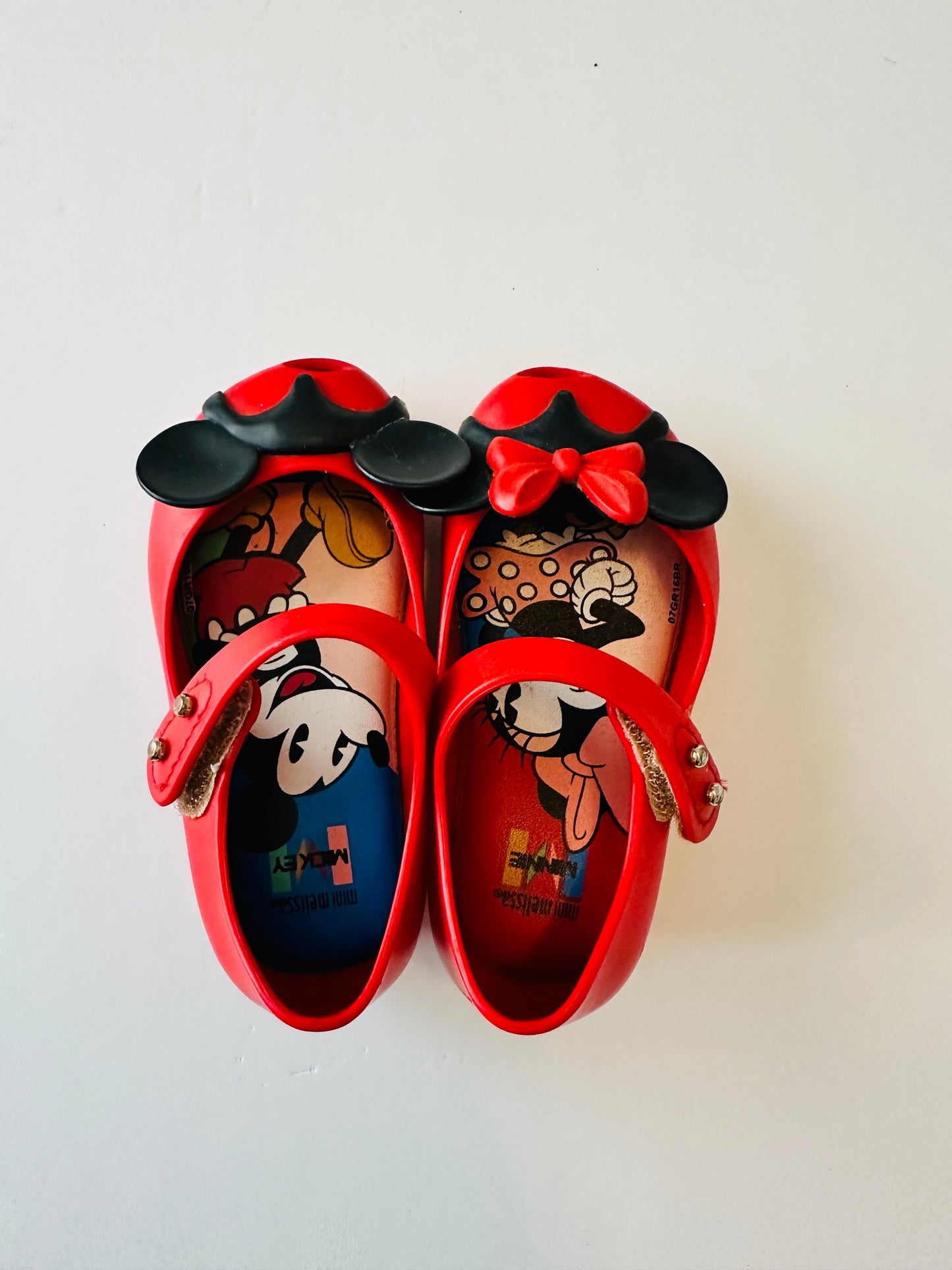 (#158)mini melissa | EUC | 6 | mickey & minnie | 45227
