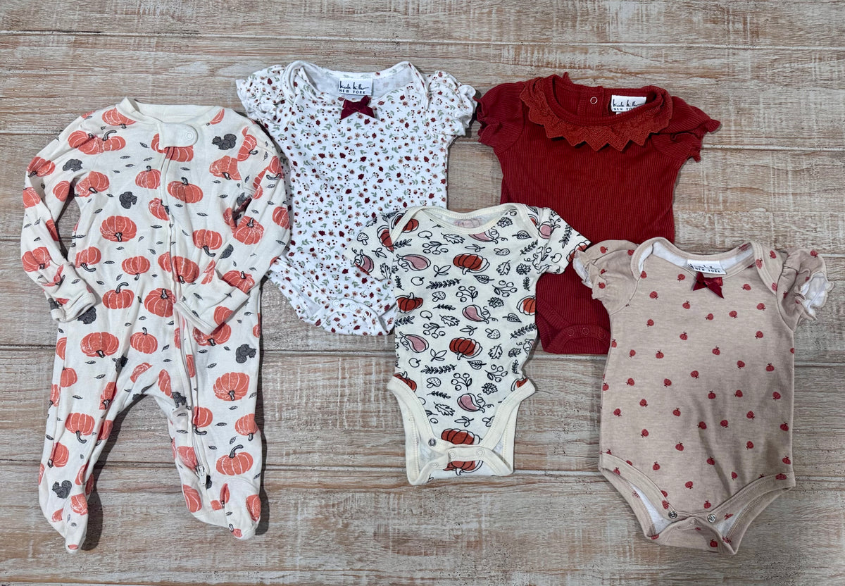#108 Infant Girl "The Pumpkin Patch" Bundle 0-3M
