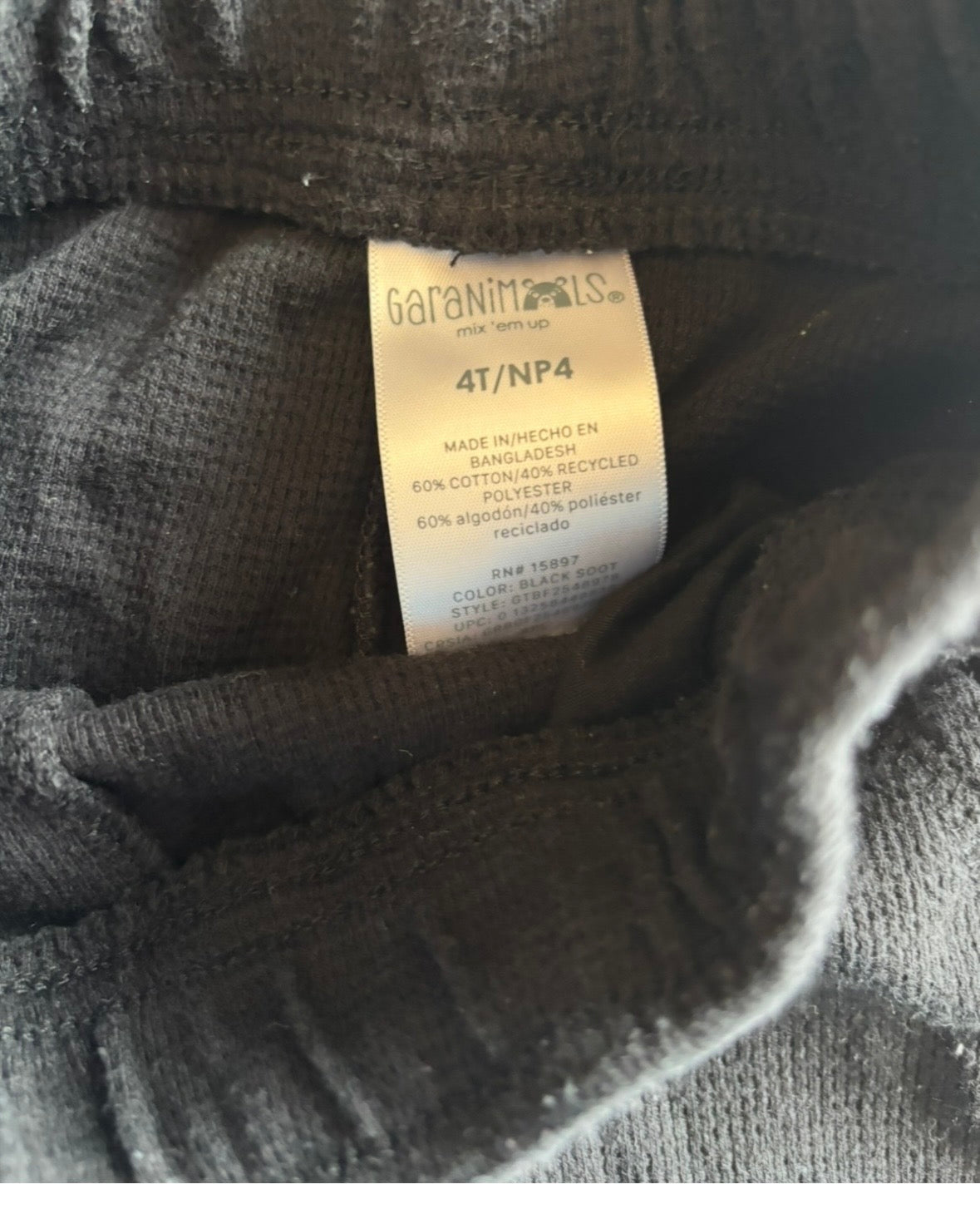 #44 Garanimals boys size 4t Pant bundle