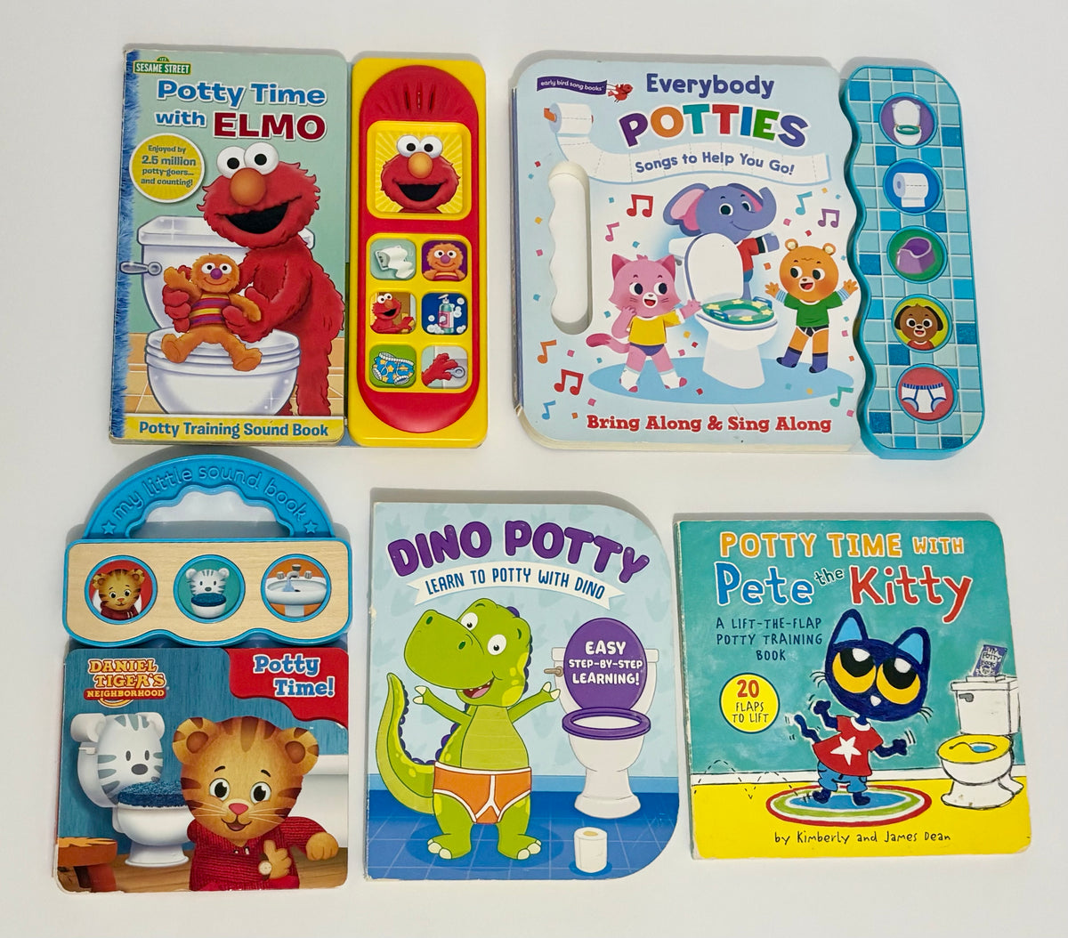 #132 - Bundle of 5 Potty Training Books