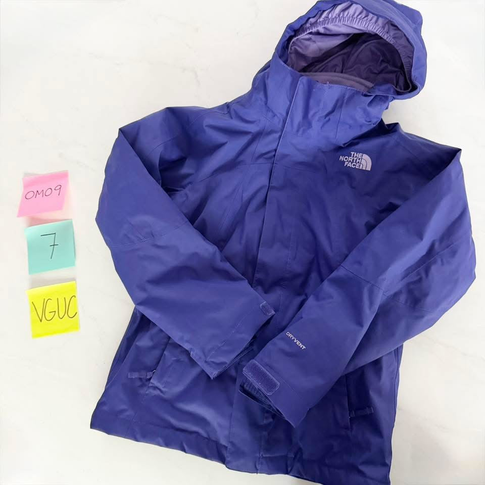 Seller 196- purple North Face winter jacket 10