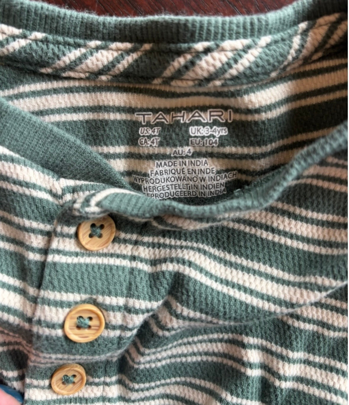 #44 Tahari Boys 4T sweatshirt and LS bundle