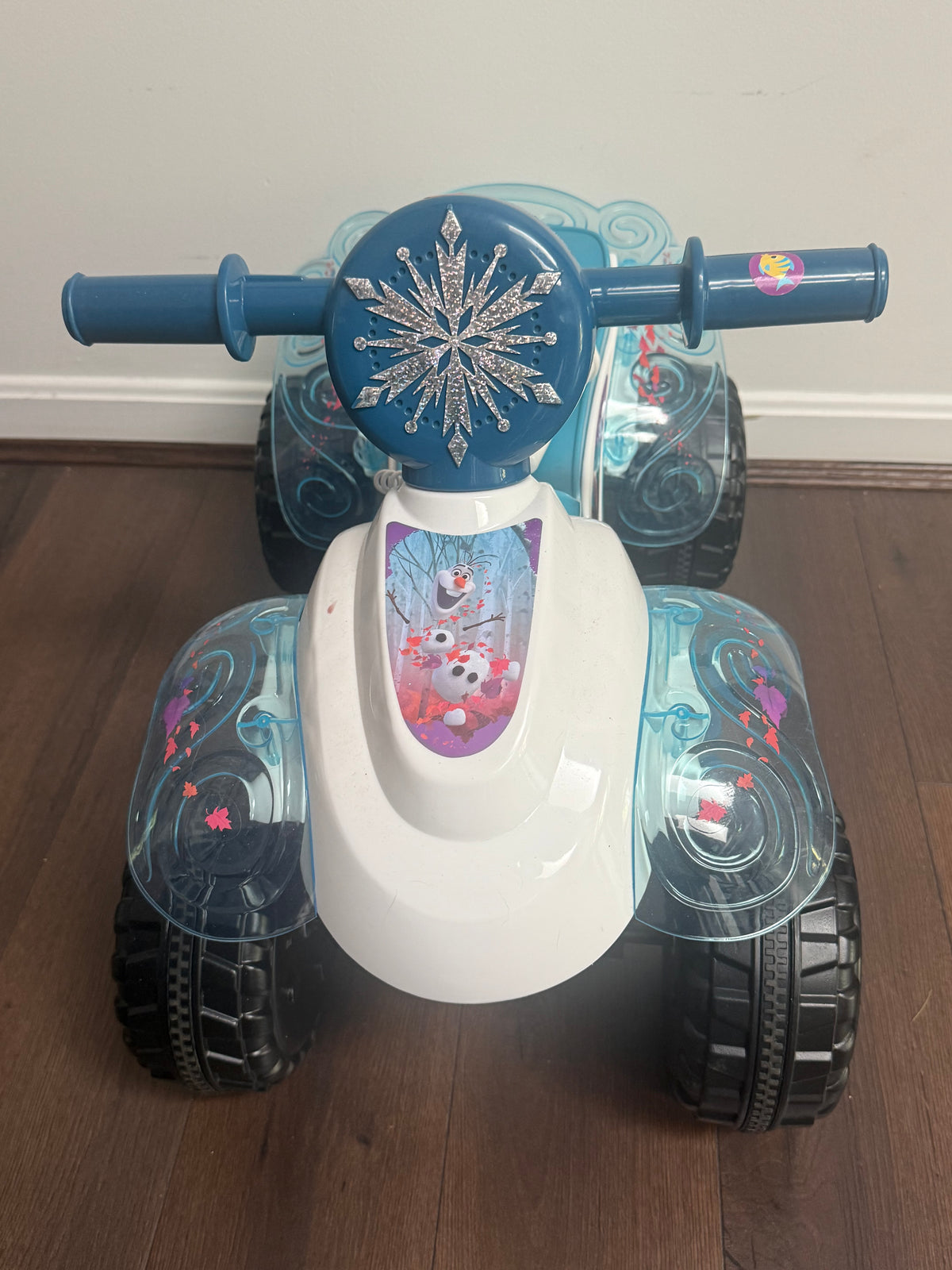 #139 Frozen Quad Ride on Toy for Toddlers