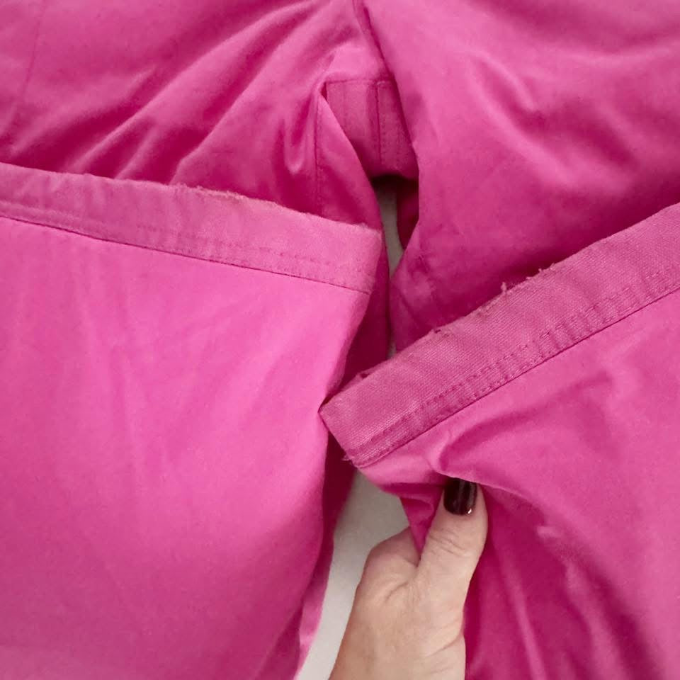 Seller 196- pink girls snow pants 8
