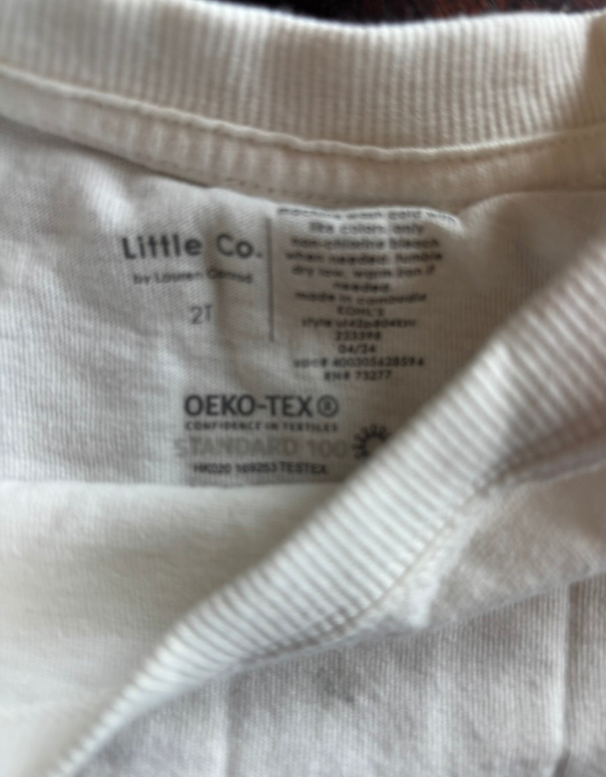 #44 Little Co. 2t LS shirts 4 pack bundle