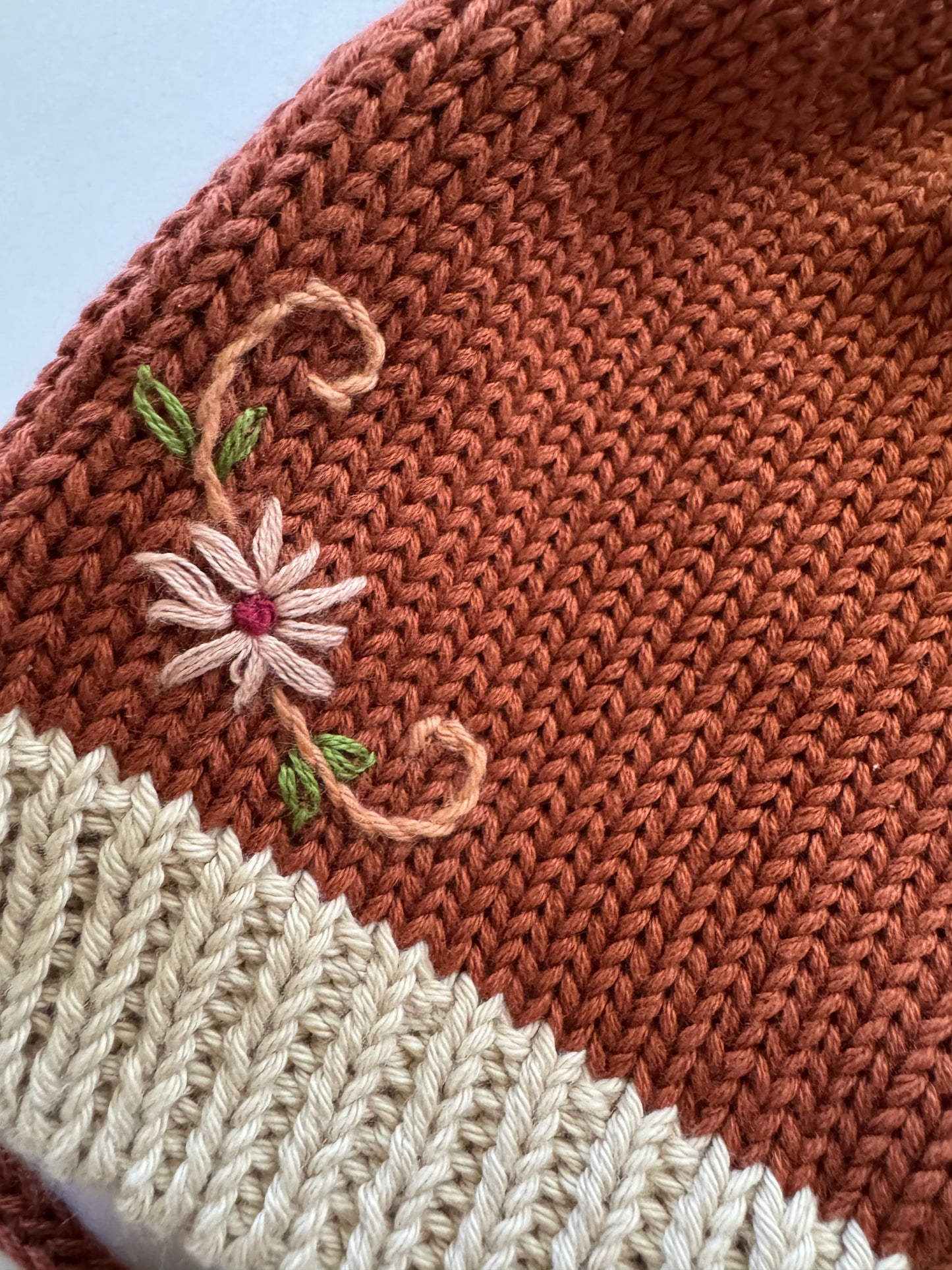 REDUCED #92 wild wawa NEW knit baby bonet