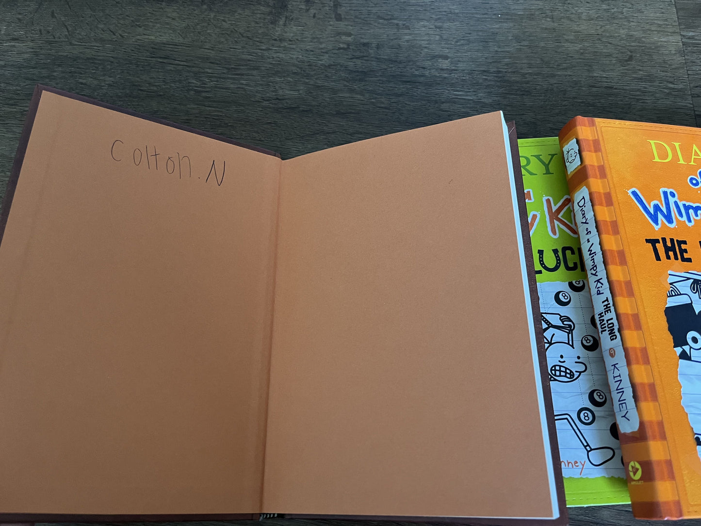 #124 Diary of a Wimpy Kid Books #7, 8 & 9