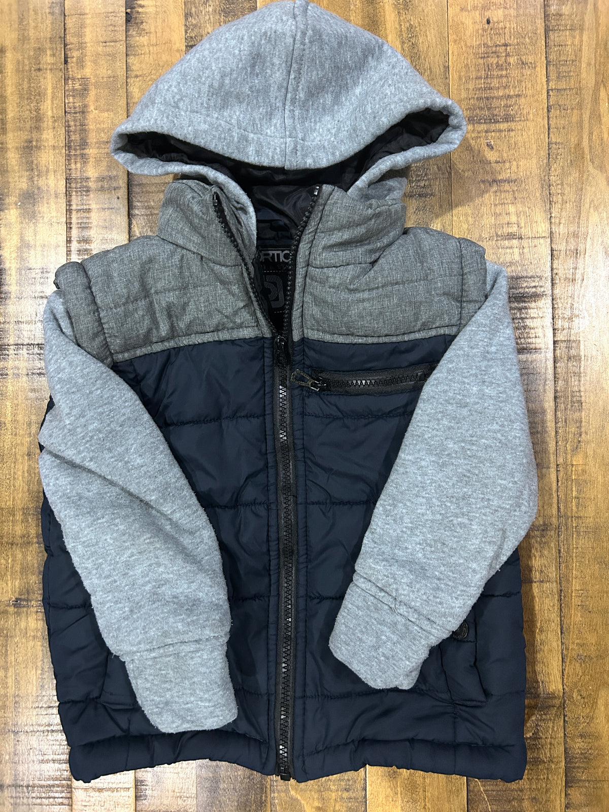 Seller #5 - Boys 4T blue/gray winter jacket