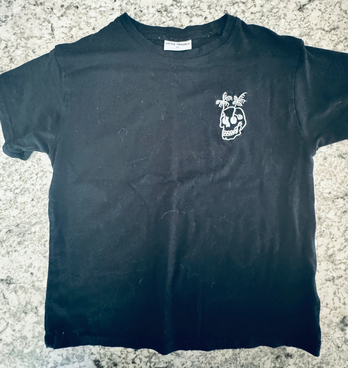 #107 Little Trouble tshirt 2T