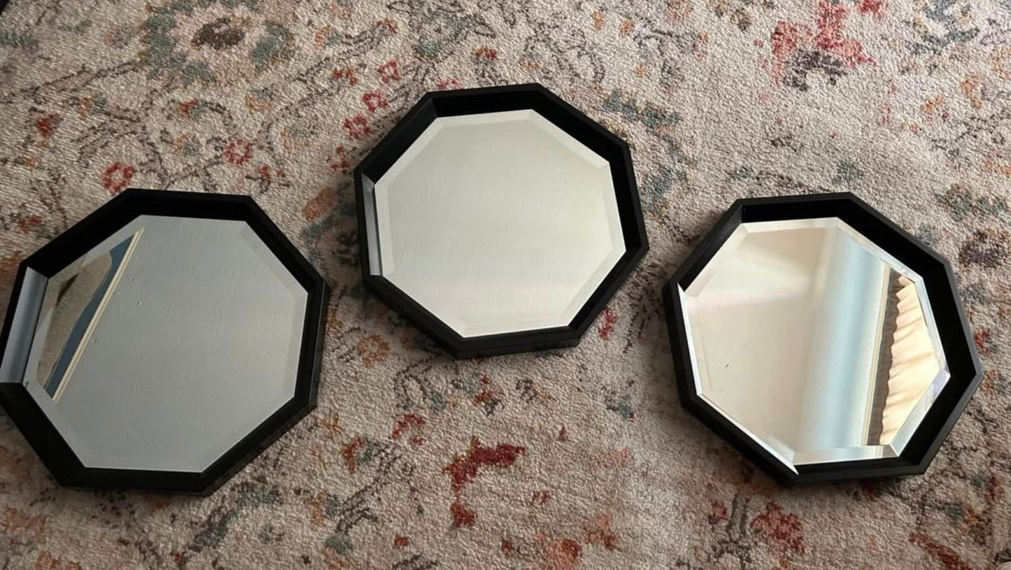 Seller 128 -REDUCED Three Mirror Set New in Box