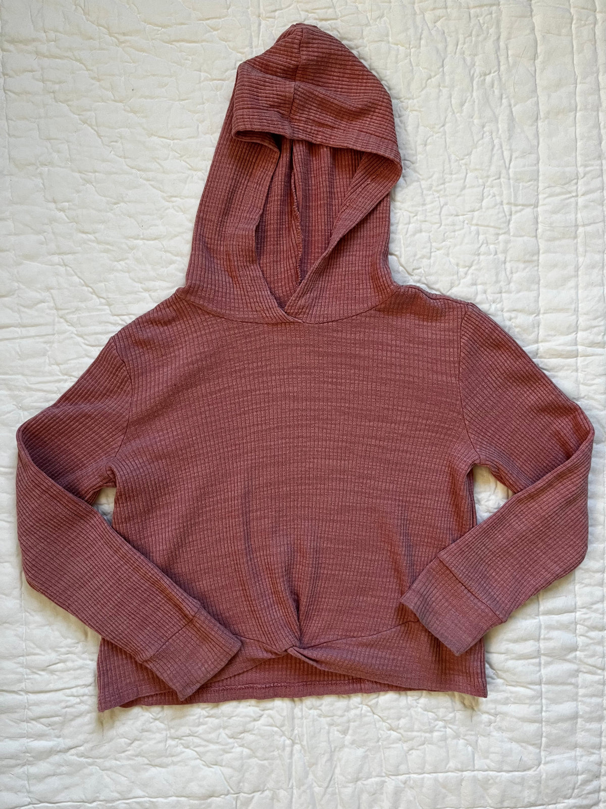 Seller #165 Girls Old Navy Pink Hooded Shirt Size M (8)