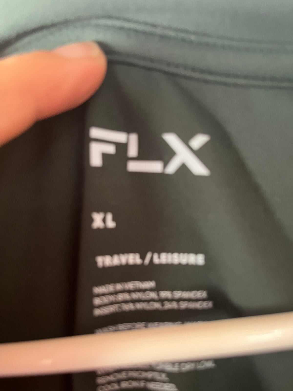 135 brand: FLX green pullover, LN size XL