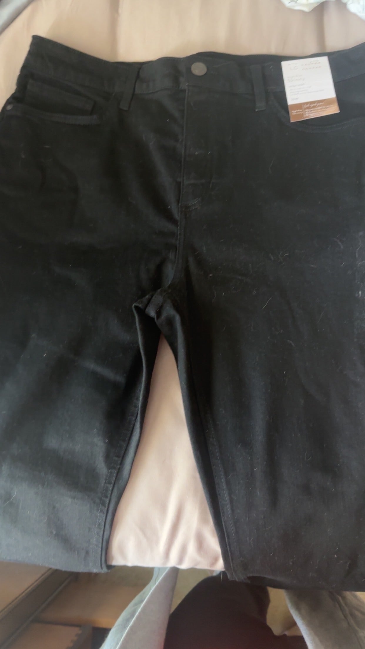 #24 size 16 Lauren Conrad black denim BRAND NEW
