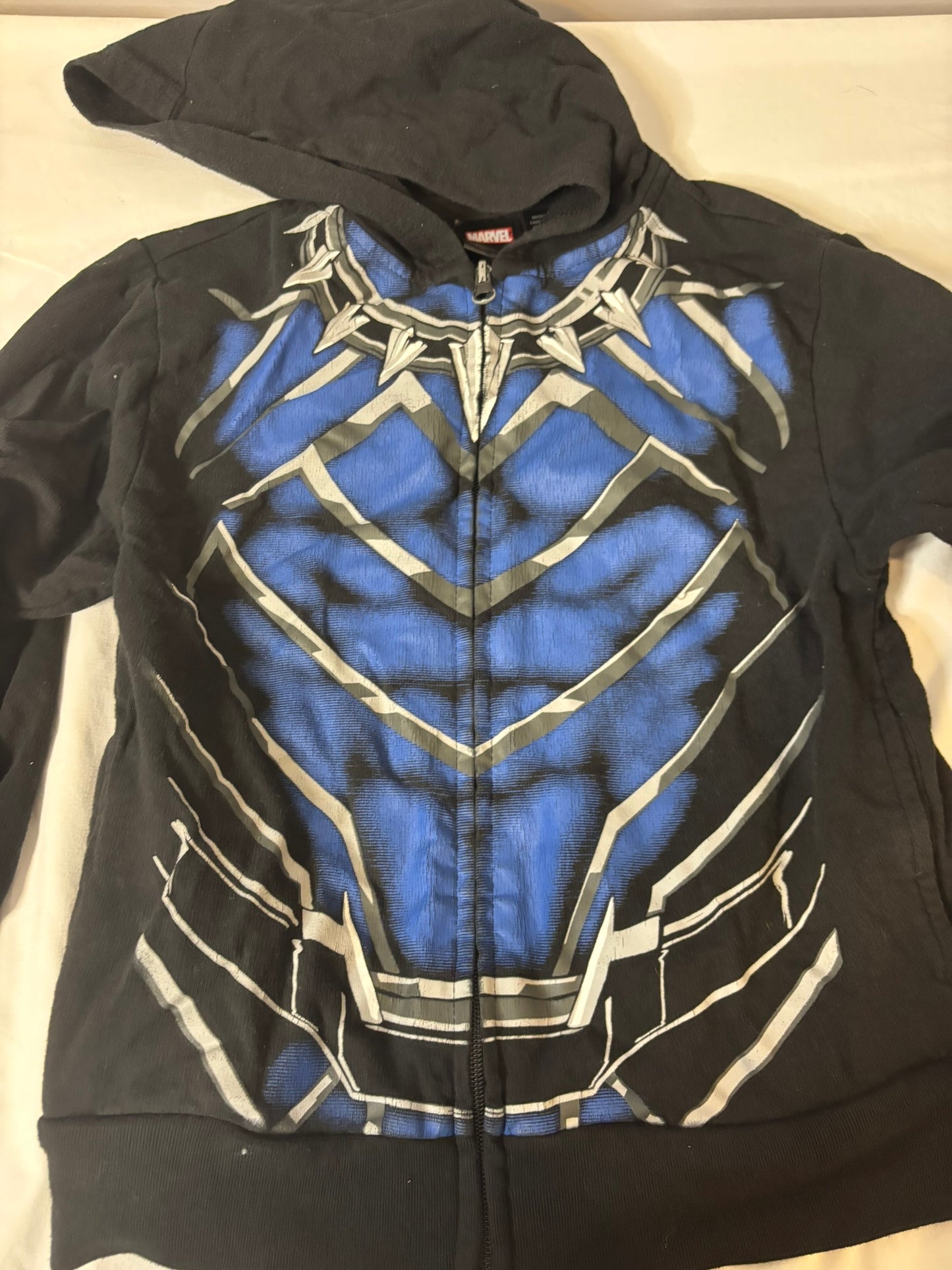 #90: Marvel Black Panther Zip-Up Hoodie (XS)