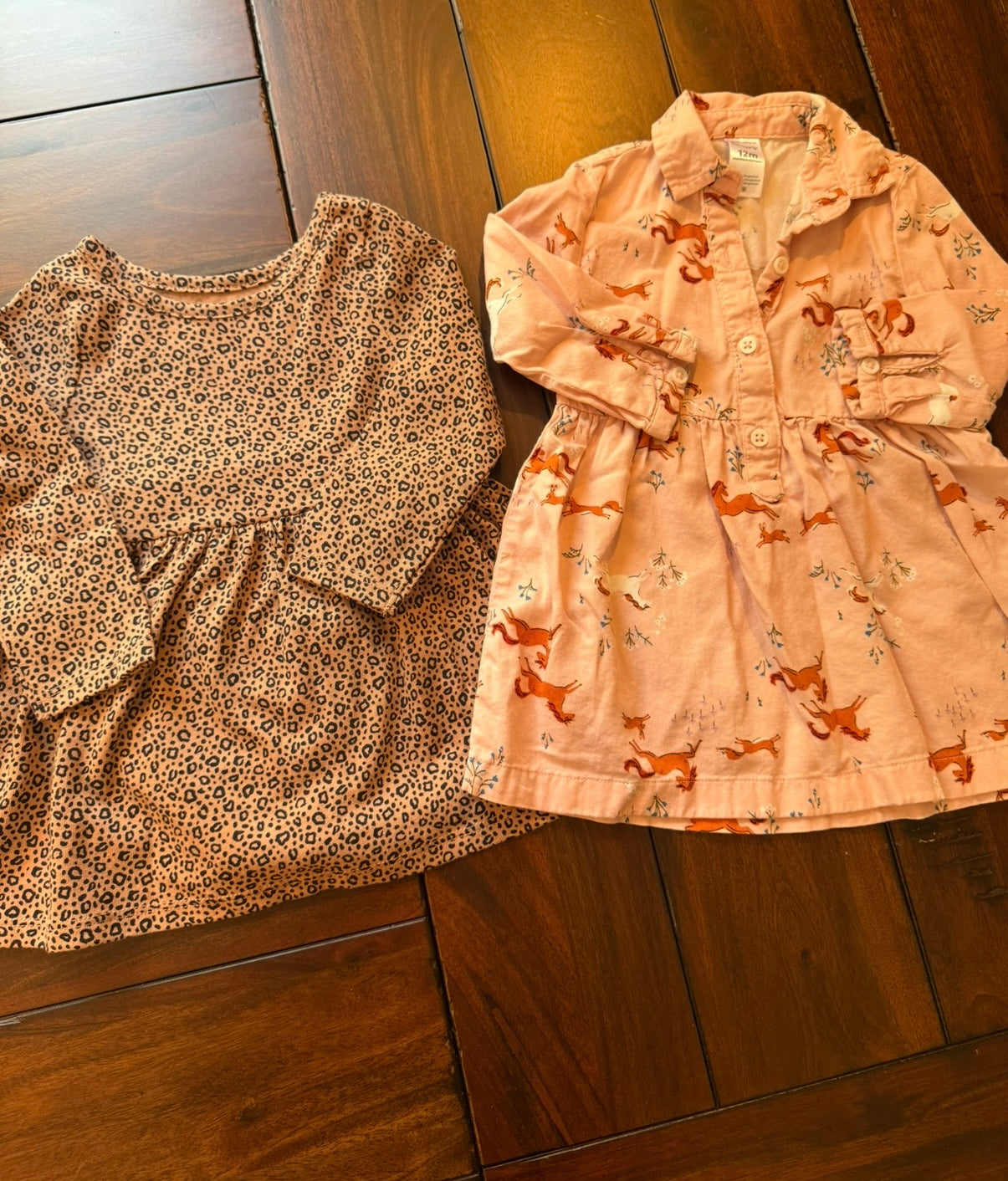 #51 REDUCED 12M Fall Dress Bundle w/ Bloomer