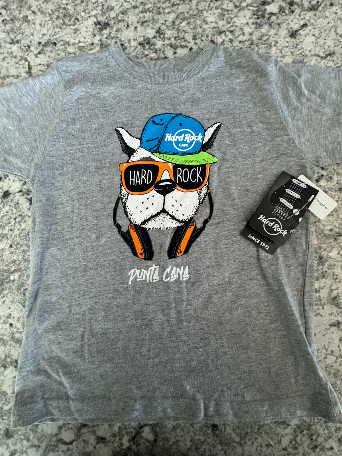 #107 Hard Rock Tee 4T/XS NWT