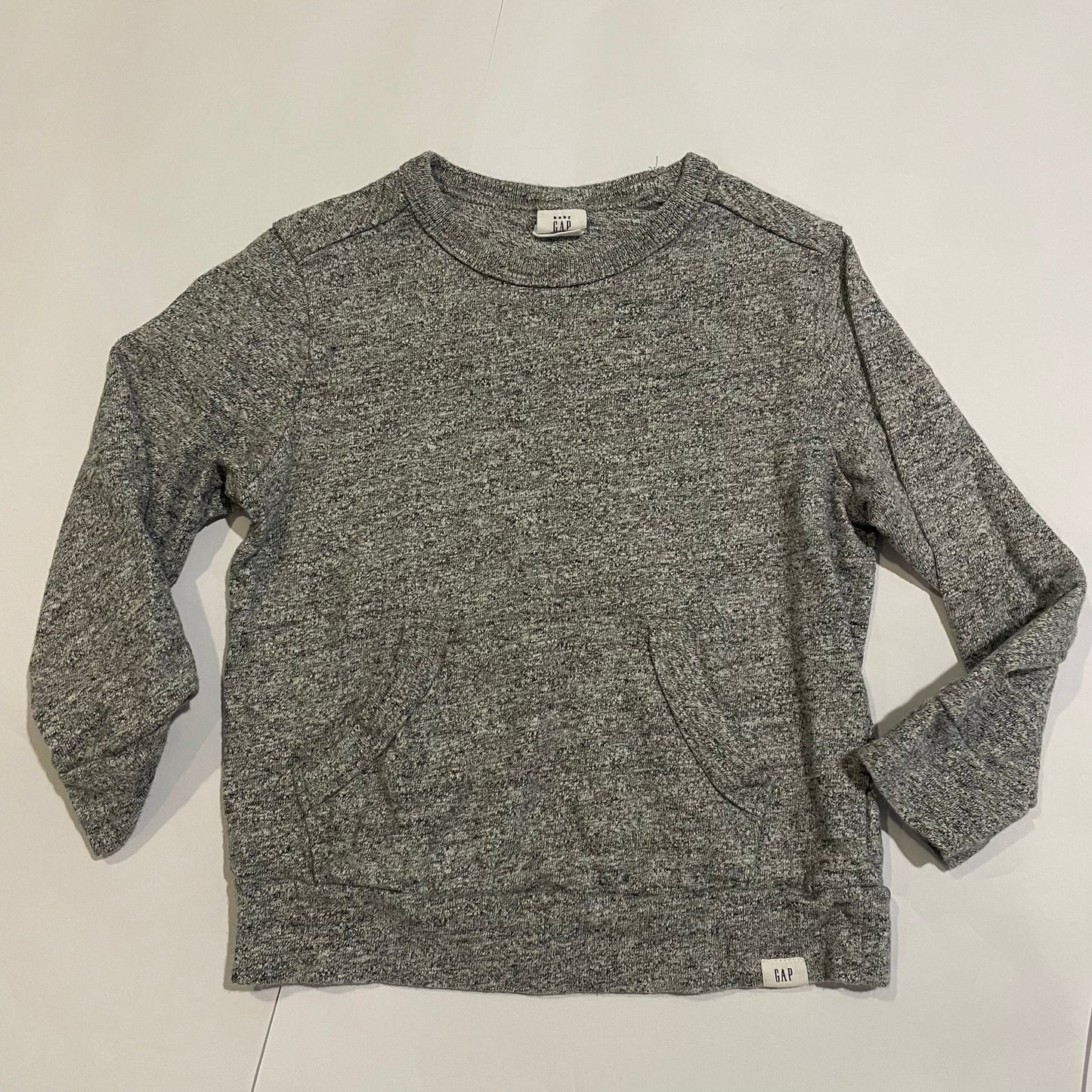 #126 Boys Gap 4T Gray Sweater GUC