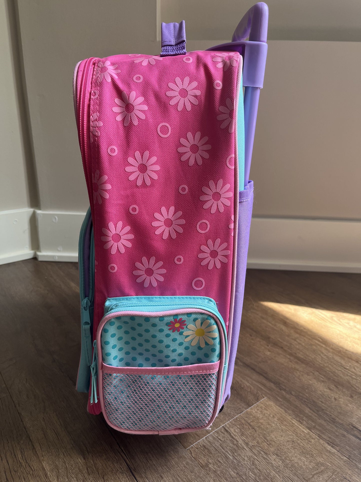 Seller #26 Girl's Llama Suitcase with extendable handle & wheels