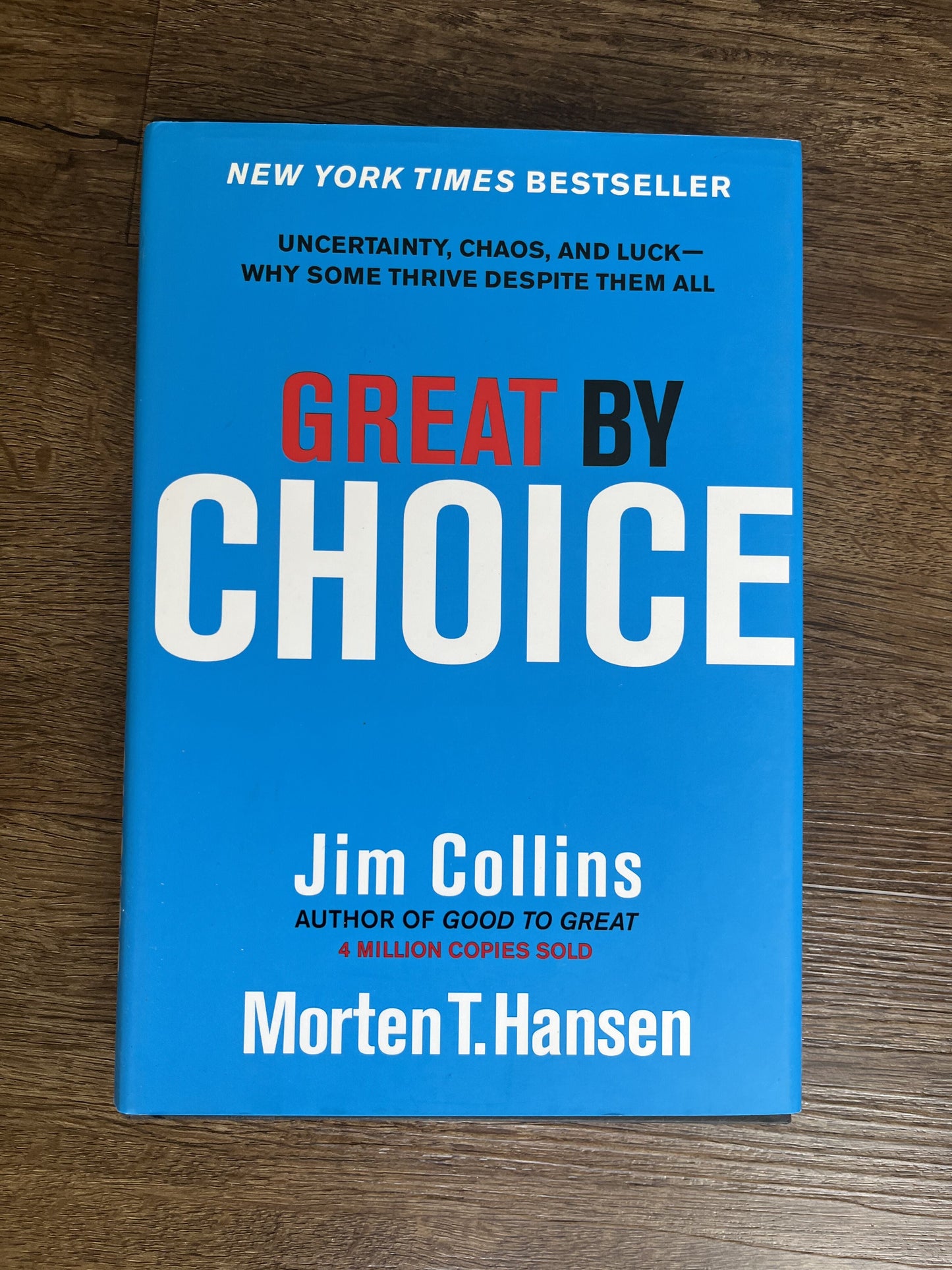 #124 EUC Good to Great and Great By Choice Hardcover Books