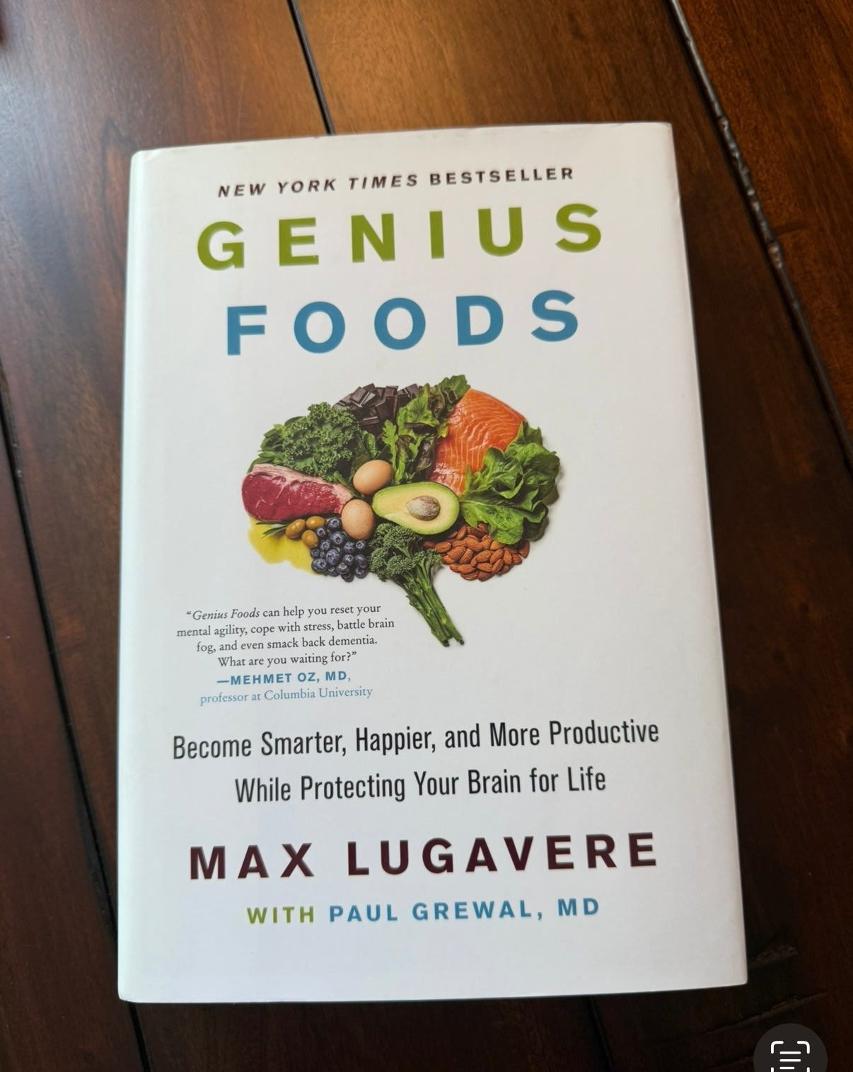 #51 REDUCED Genius Foods by Max Lugavere, Hardcover