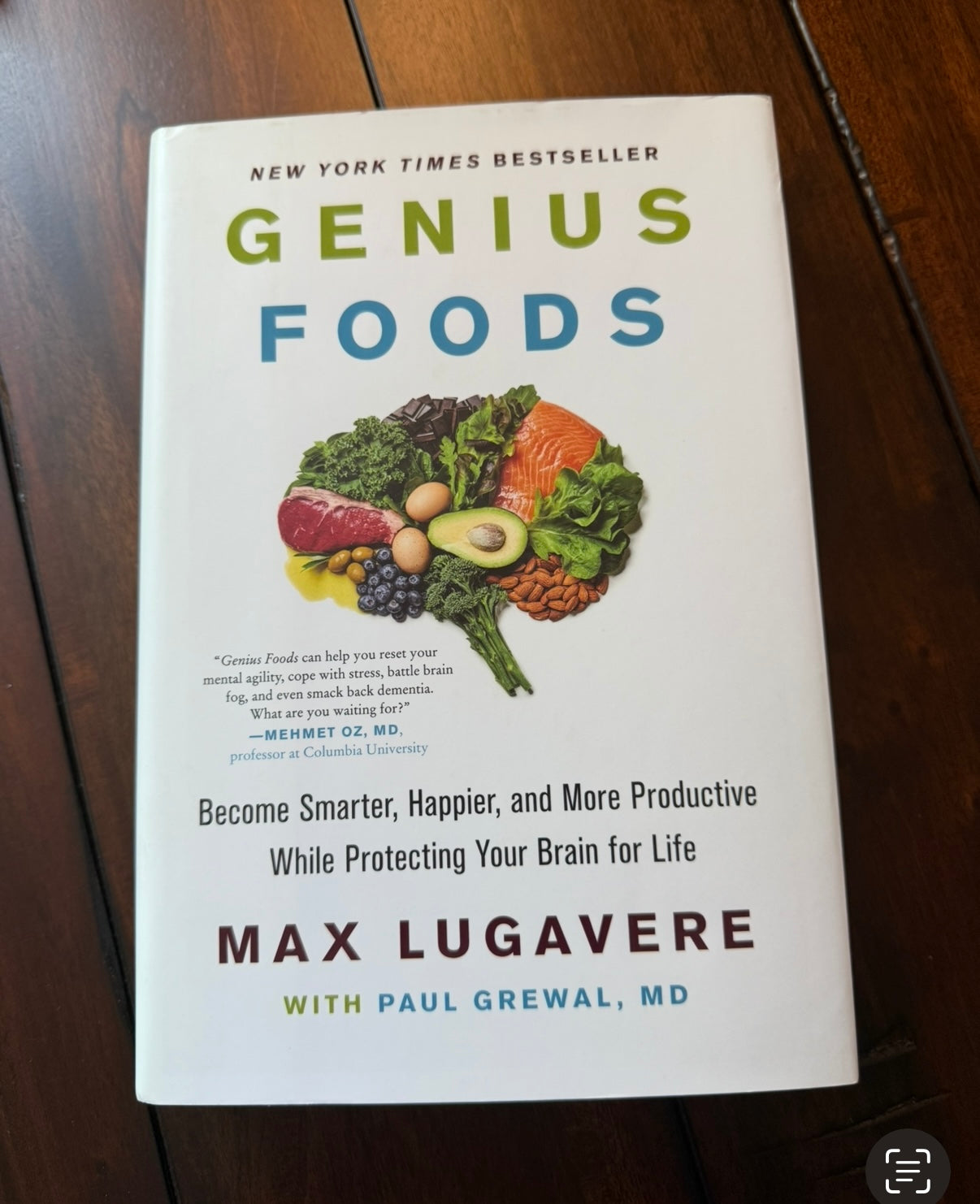 #51 REDUCED Genius Foods by Max Lugavere, Hardcover